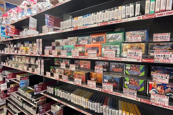 Tokyo Retro Game Treasure Hunt: Private Car Tour to Akihabara & Second-Hand Shops photo 1