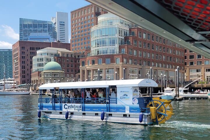 Cycleboat Boston: 90-Min BYOB Harbor Cruise & Private Pedal Charter photo 6