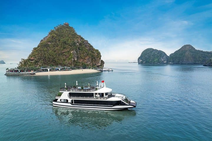 Olympus 5-Star Halong Bay Cruise: Kayak, Titov Beach & Surprising Cave photo 1