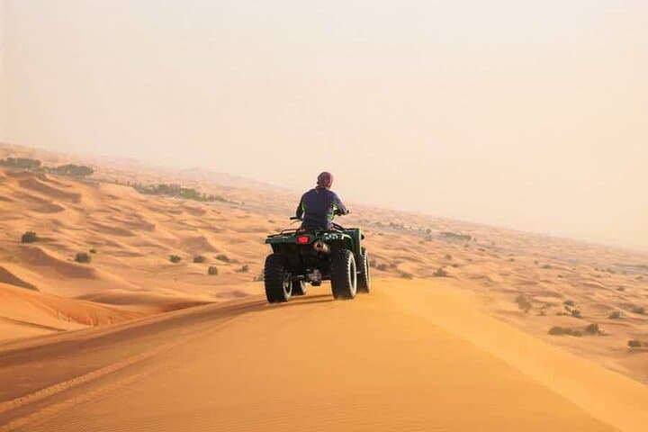Dubai Premium Desert Safari: Quad Biking, Dune Bashing & Evening Camp Experience