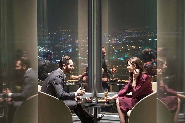 Skies Above Dubai: Burj Khalifa Observation Deck Ticket with Cafe Treat & Private Transfers photo 2
