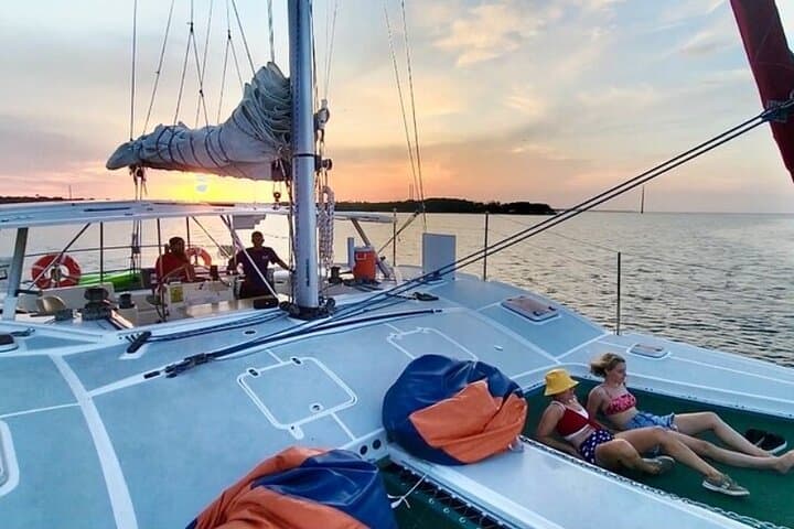 Sunset Catamaran Cruise Over Cartagena Bay: Two-Hour Evening Sail