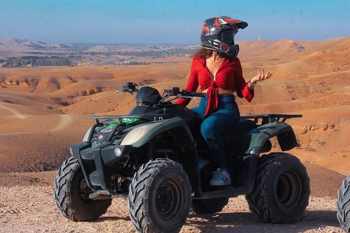 Agafay Desert Quad Biking, Camel Ride and Sunset Dinner from Marrakech photo 4