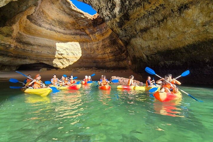 Benagil Cave Guided Kayaking Tour — Kayak to Algarve's Famous Sea Cave & Marinha Beach