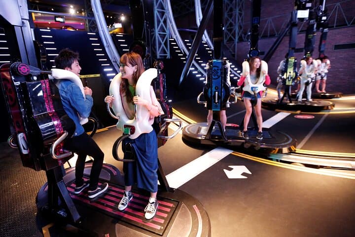 Tokyo SEGA Joypolis Passport: Odaiba's Indoor Arcade & High-Tech Rides