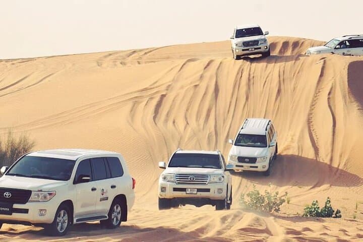Dubai Desert Dunes: Evening Dune Bashing, Camel Ride & BBQ Safari photo 3