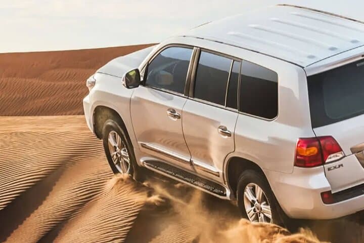 Dubai Desert Dunes: Evening Dune Bashing, Camel Ride & BBQ Safari