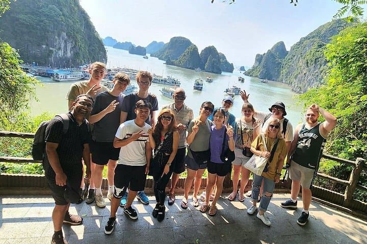 Halong Bay Day Trip from Hanoi: Limousine Transfer, Kayak & Titov Island photo 4