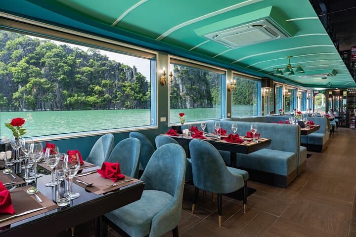 Sunlight Grand 5-Star Day Cruise: Explore Ha Long Bay's Limestone Islands photo 5