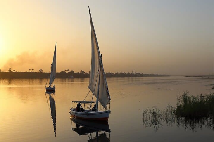 Sunset Felucca Ride on the Nile in Luxor — Private Evening Cruise photo 2