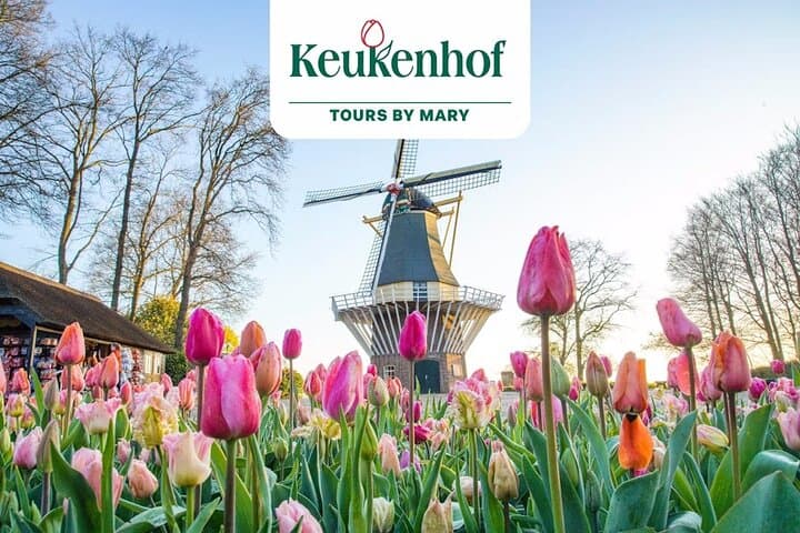 Luxury Keukenhof Private Tour with Canal Cruise & Tulip Experience