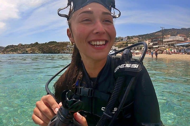 Intro PADI Scuba Dive in Agia Pelagia Bay — Beginner-Friendly Heraklion Dive photo 2