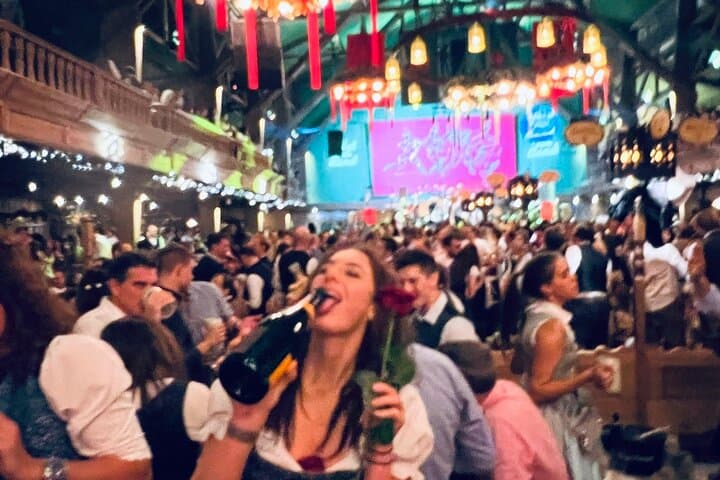 Oktoberfest All-In Table Reservation with Beer & Rides — Munich Festival Experience