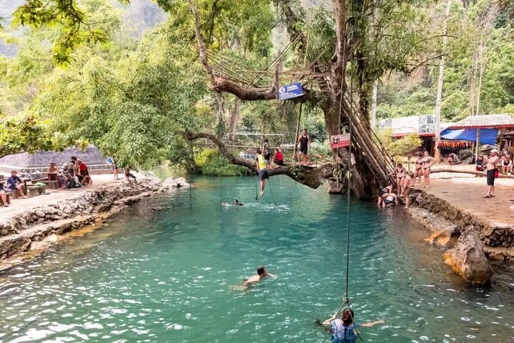 Kuang Si Waterfalls & Hmong Village: Half-Day Tour from Luang Prabang photo 2