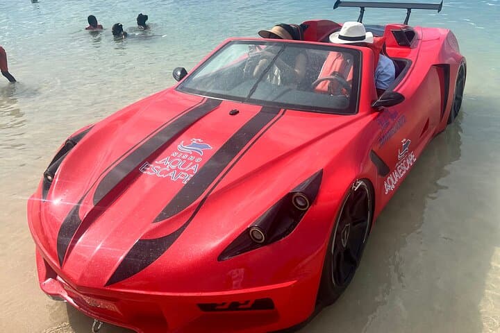 Montego Bay Jet Car, Parasail & Jet Ski Combo with Local Shopping