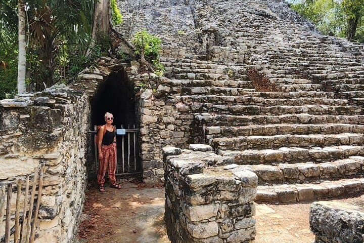 Private Coba Mayan Ruins Tour with Cenote Swim & Jungle Wildlife photo 3