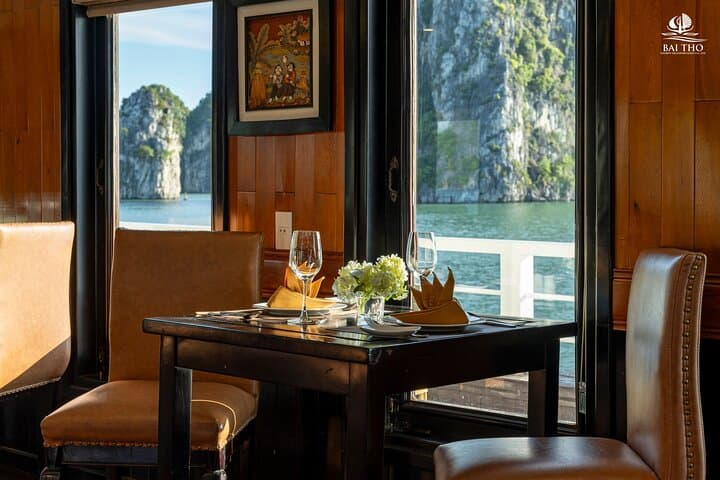Treasure Junk Bai Tu Long Bay 2-Day Boutique Cruise — Kayak, Vung Vieng & Squid Fishing photo 5