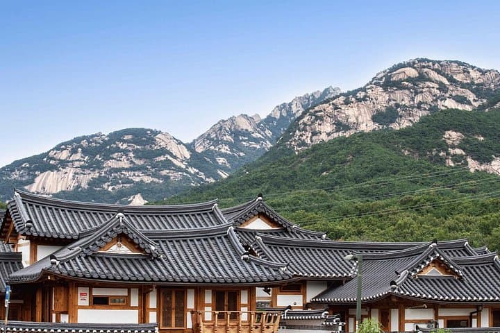 Seoul Cherry Blossom & Hanok Private Car Tour — Seokchon Lake, Lotte Tower & Han River Cruise