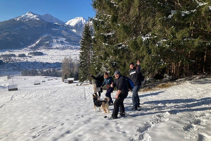 Guided Snowshoe Hike Near Zugspitze from Ehrwald photo 5