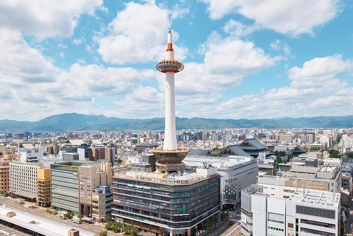 Kyoto Tower Observation Deck: 360° Views Over Ancient Kyoto