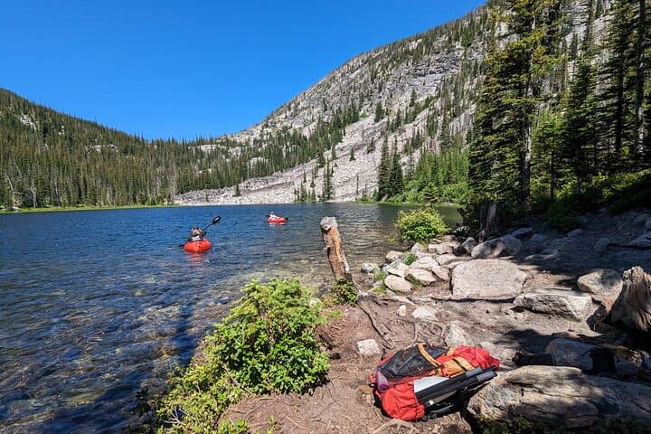 Hike and Packraft on an Alpine Lake in the Bitterroot Mountains photo 4