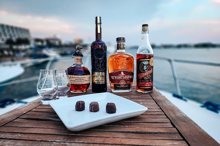 Whiskey & Chocolate Pairing Cruise on Destin Harbor — Private Yacht Tasting on the Emerald Coast