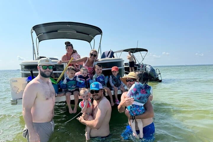 Luxury Pontoon Rental: Explore Pensacola Waters to Sand Island & Dolphin Spots photo 2