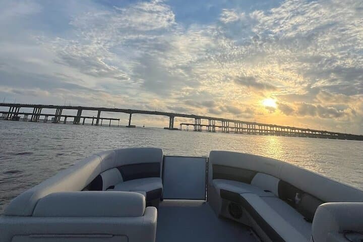 Luxury Pontoon Rental: Explore Pensacola Waters to Sand Island & Dolphin Spots photo 4