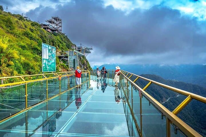 Walk the Dragon Cloud Glass Bridge and Silver Waterfall: Sapa Half-Day Adventure photo 4