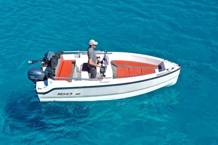 Rent a License-Free Speedboat in Paros — Be Your Own Captain for a Day