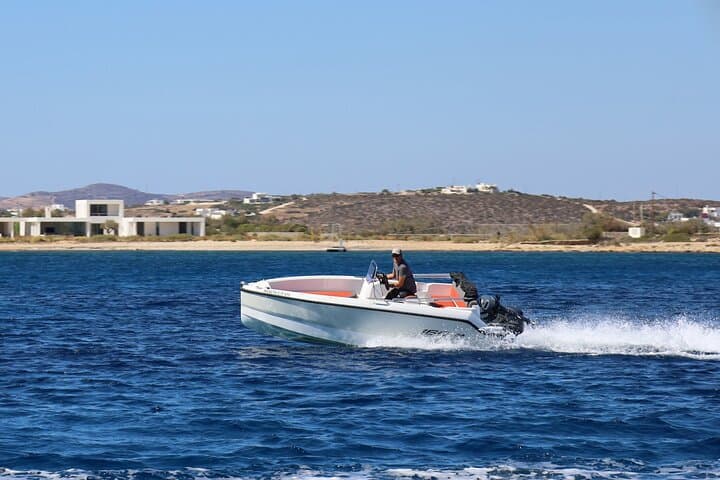 Rent a License-Free Speedboat in Paros — Be Your Own Captain for a Day photo 3