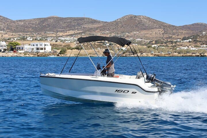 Rent a License-Free Speedboat in Paros — Be Your Own Captain for a Day photo 6