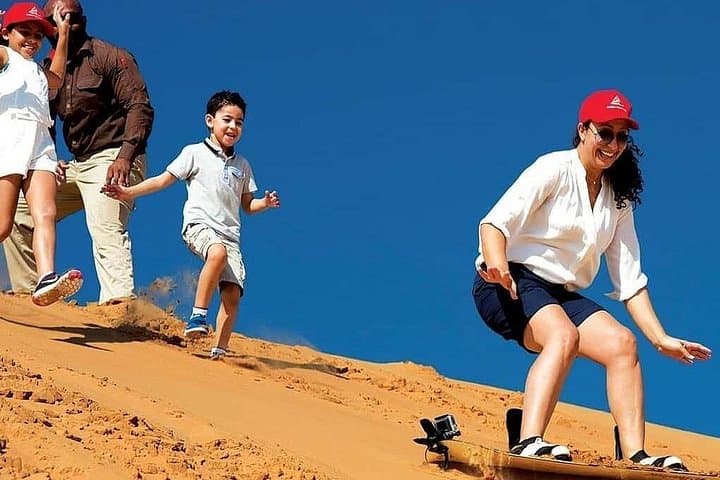 Sunrise Desert Safari Dubai: Private Morning 4x4 Dune Drive, Camel Ride & Sandboarding photo 3