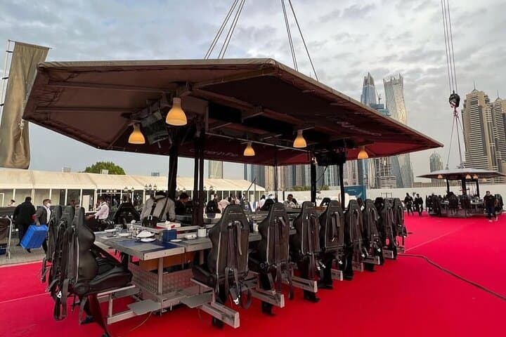 Dinner in the Sky Dubai: Weekend Sky-High Dining with 360° Views photo 4