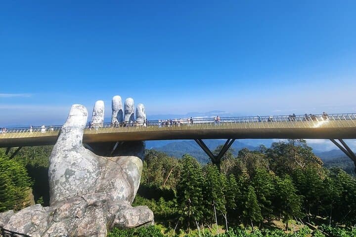 Ba Na Hills & Marble Mountains Private Tour: Golden Bridge, Caves, Cable Car