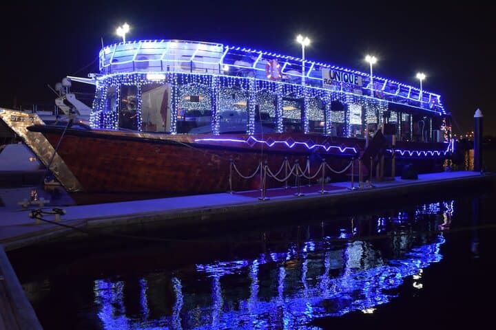 Dubai Marina Dhow Dinner Cruise: Sunset Cruise, Tanoura Show & Skyline Views photo 4