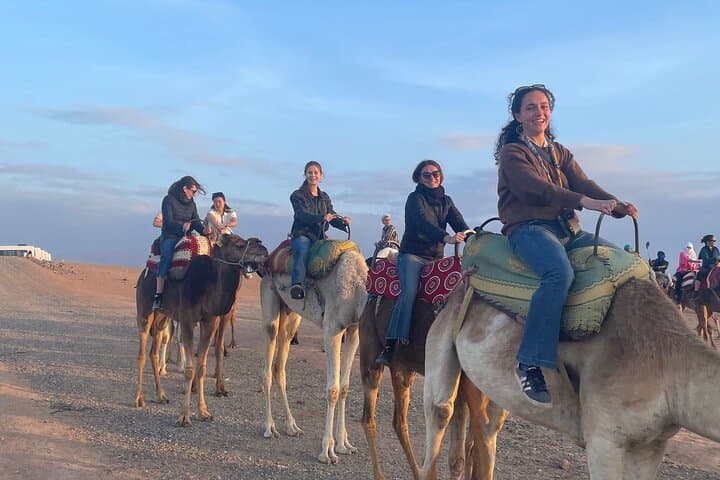 Agafay Desert Sunset Camel Ride and Starry Dinner from Marrakech photo 3