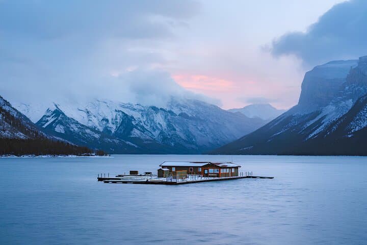 Half-Day Lake Minnewanka & Johnston Canyon Small-Group Tour from Banff