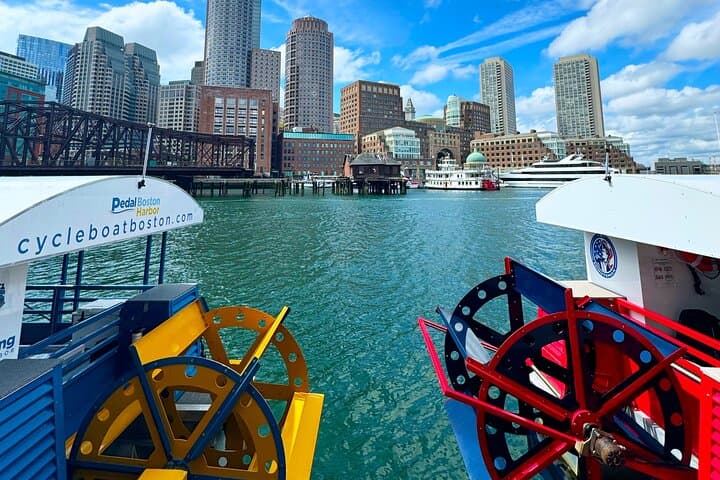 Cycleboat Boston: 90-Min BYOB Harbor Cruise & Private Pedal Charter photo 2