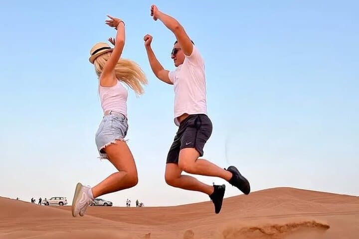 Dubai Sunset Desert Safari: Dune Bashing, Camel Ride & BBQ Evening photo 3