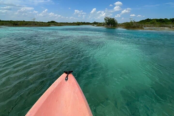 Bacalar Rapids & Cenote Azul Day Tour from Cancun: Blue Lagoon, Fort San Felipe photo 2