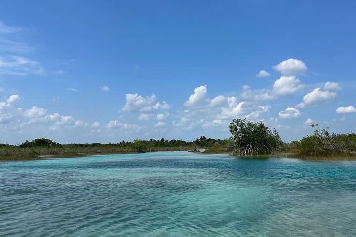 Bacalar Rapids & Cenote Azul Day Tour from Cancun: Blue Lagoon, Fort San Felipe photo 3