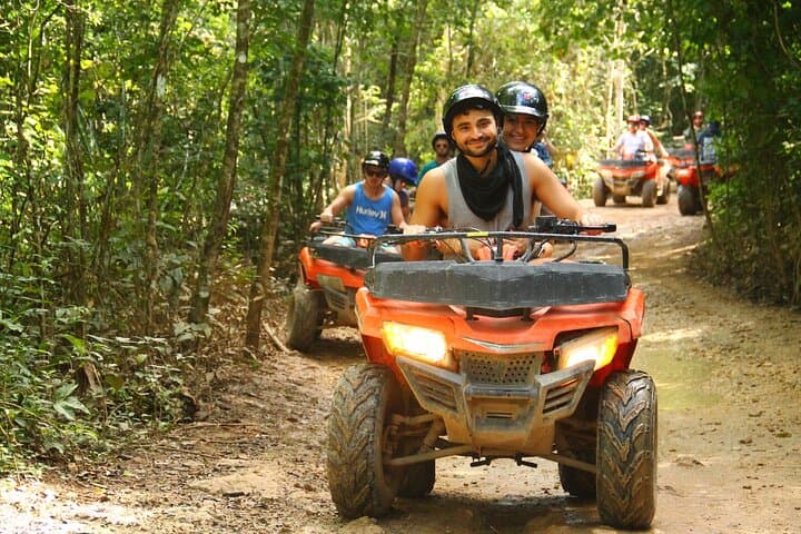 ATV, Zipline & Cenote Swim Adventure from Cancun