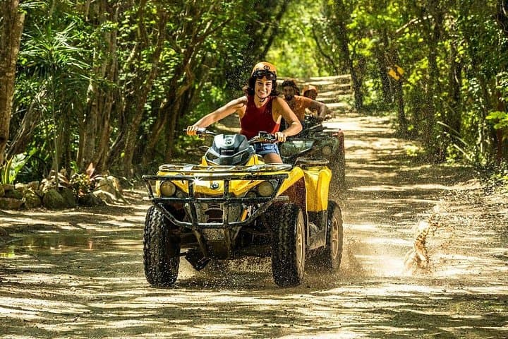 ATV, Zipline & Cenote Adventure from Cancun — Jungle Ride, Canopy Flight & Swim photo 2