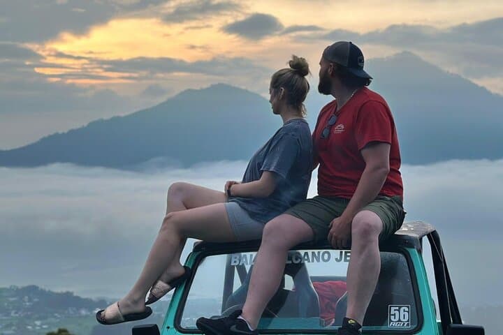 Mount Batur Jeep Sunrise and Hot Springs Experience — Jeep Summit, Black Lava Fields & Toya Devasya Soak photo 3