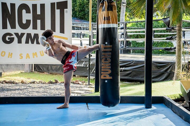 Beginner Muay Thai Training in Koh Samui: Pro Fighters Class Near Lamai Beach