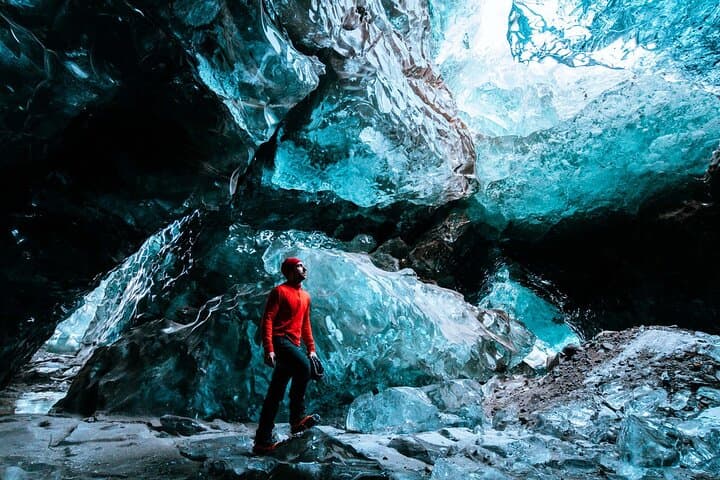 South Iceland Black Sand Beaches & Ice Cave: 2-Day Small-Group Tour from Reykjavík