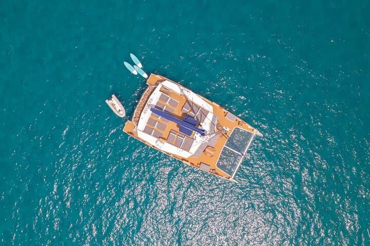 Sail to Cap Taillat: Full-Day Catamaran with Lunch from Saint-Raphaël photo 5
