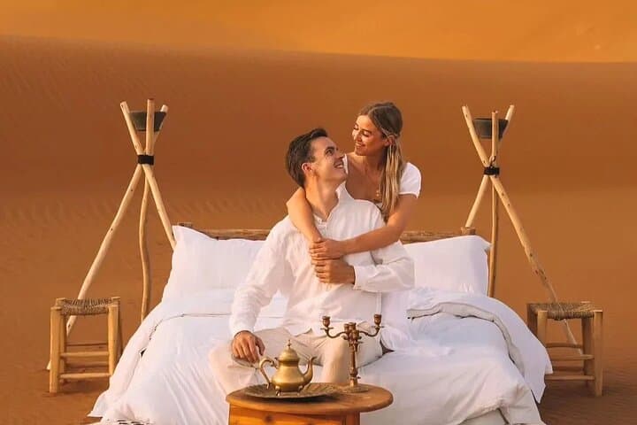 Private 3-Day Merzouga & Sahara Desert Escape — Romantic Camel Trek and Luxury Camp photo 1