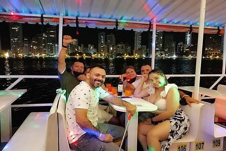 Fiesta Blanca Cartagena Bay Night Cruise: Dinner, Open Bar & Live DJ photo 3